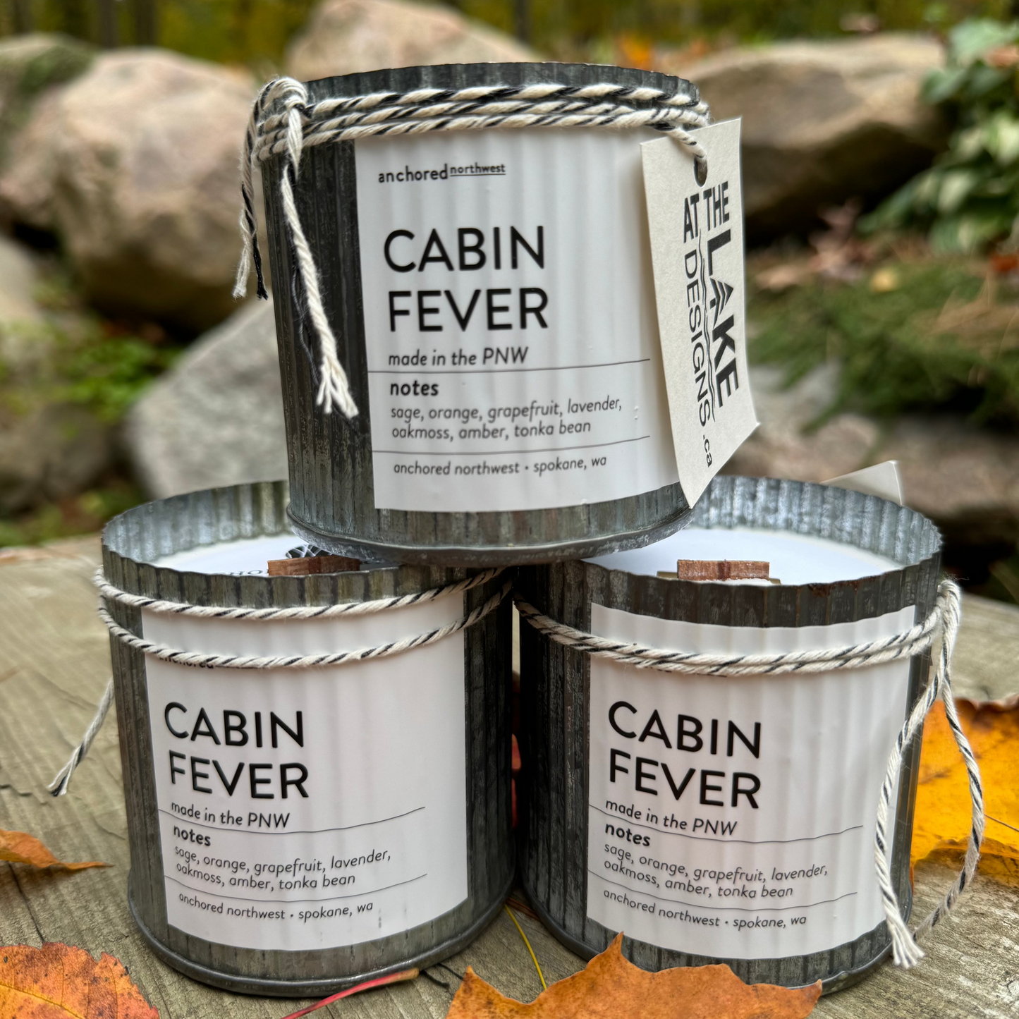 Rustic Vintage Candle - 'Cabin Fever'