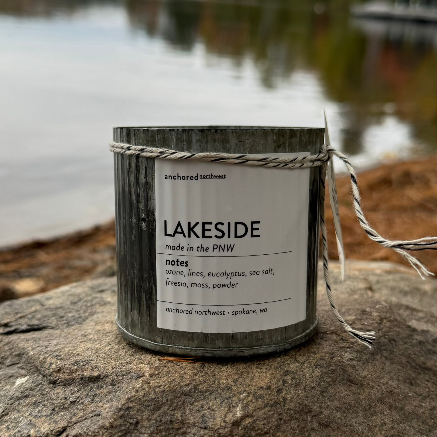 Rustic Vintage Candle - 'Lakeside'