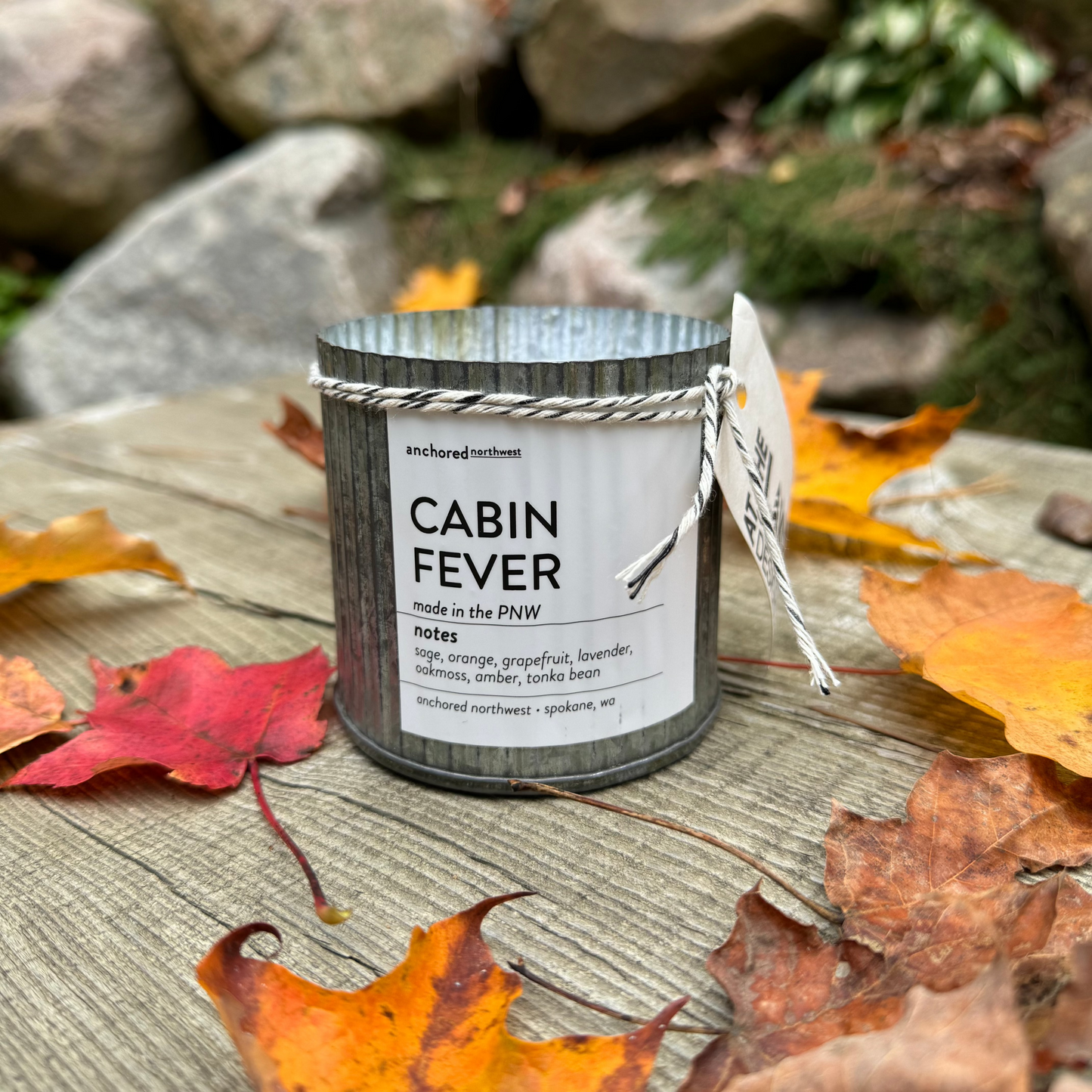 Rustic Vintage Candle - 'Cabin Fever'