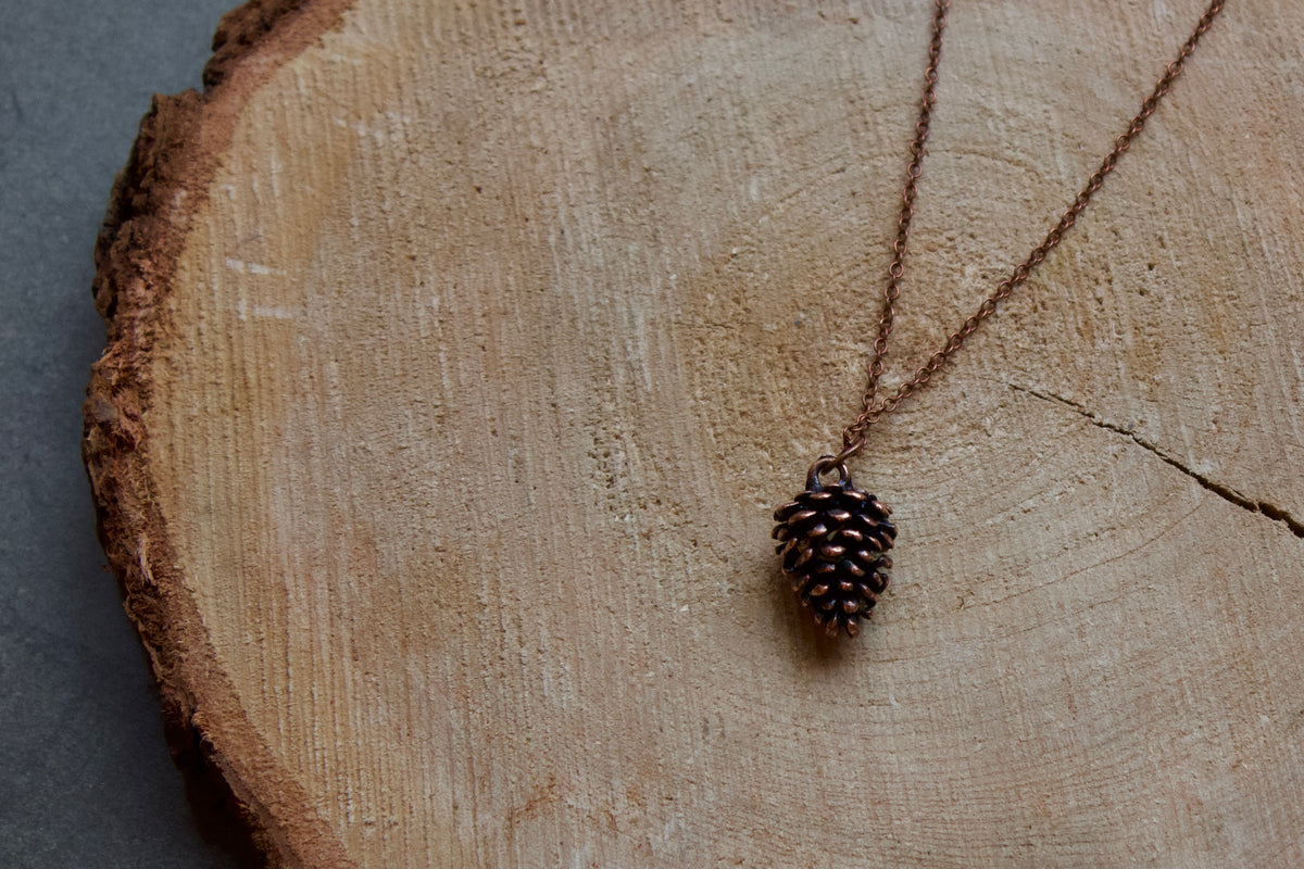 Pine sale cones necklace