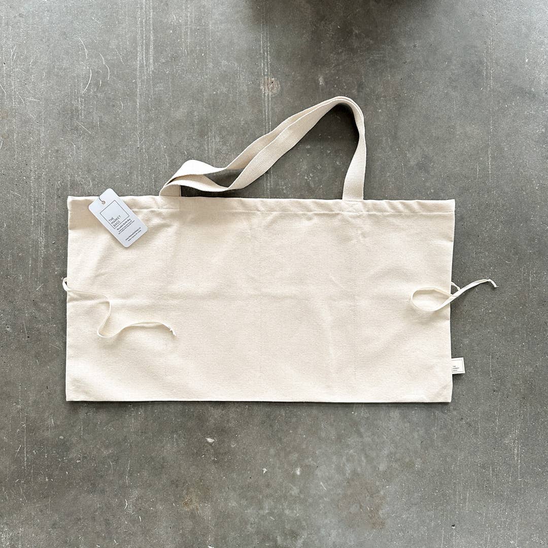 Canvas 4 Bottle 'Wine' Tote Bag